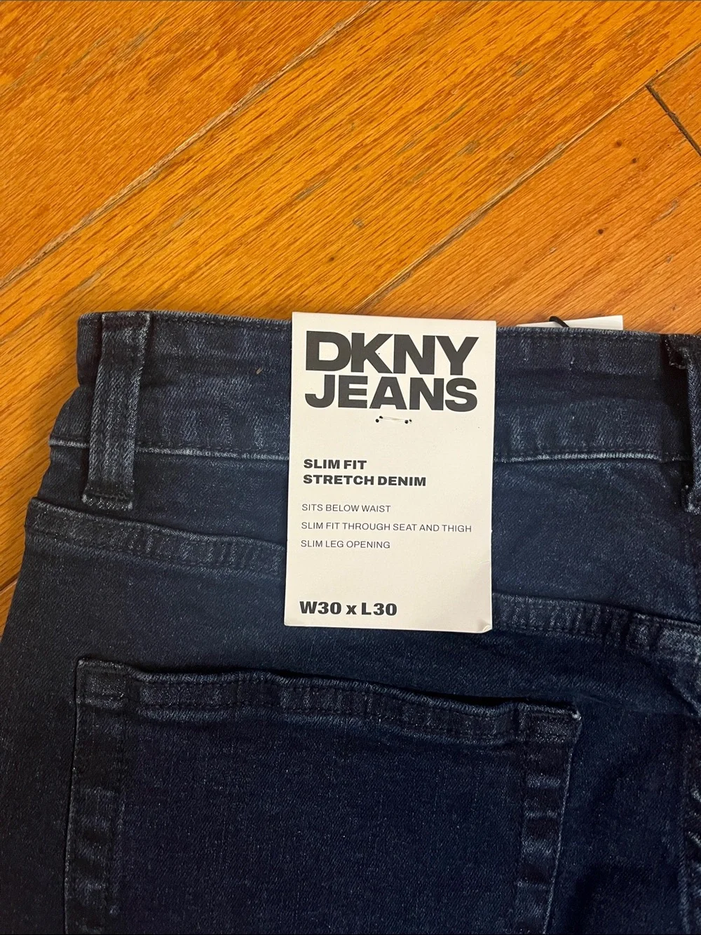 DKNY Men’s Skinny Jeans in Black Wash